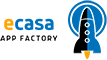 Logo e-casa app factory